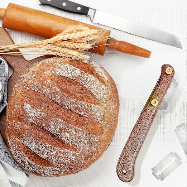 Dough Scorer Handmade Bread Lame Bakery Tool for Sourdough Bread Scoring - q37/YY