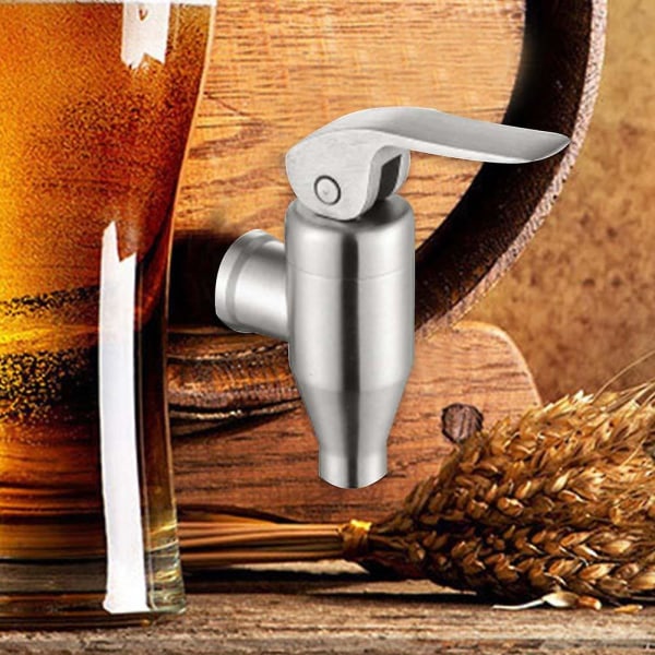 Rustfrit Stål Drikkedispenser Tap Udskiftningskegler, Vin Juice Petting Tap Øl Tap Vanddispenser Til Ølfad (16mm)