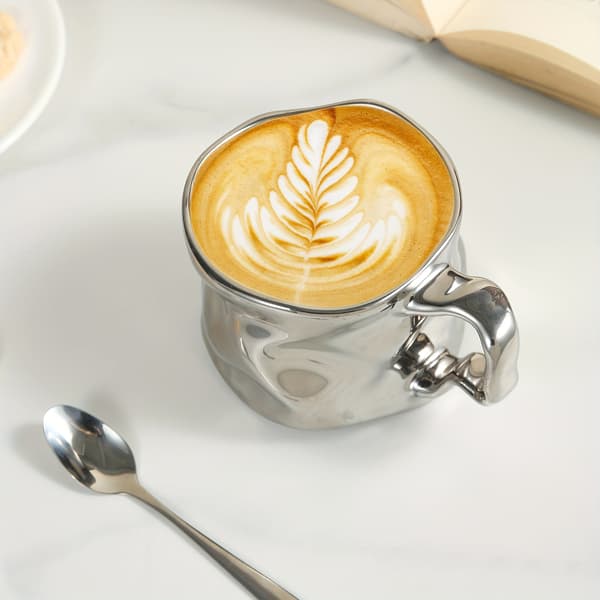 Creative Wrinkled Ceramic Mugs Coffee Cups Tea Mugs Artistic Drinkware Set
