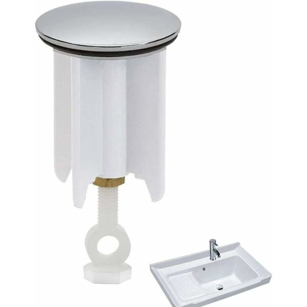 High-quality drain plug, sink bottom plug, universal sink plug, adjustable basin plug ⌀40mm