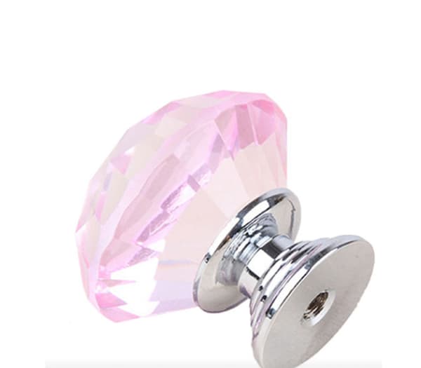 10-pack 30mm Crystal Diamond Cabinet Handle Cabinet Drawer Pull