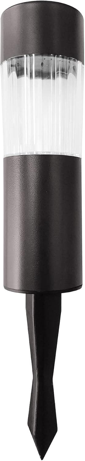 Vanntett solcellebelysning for hagegang, bronse, 6-pakning, solcellelampe for plen