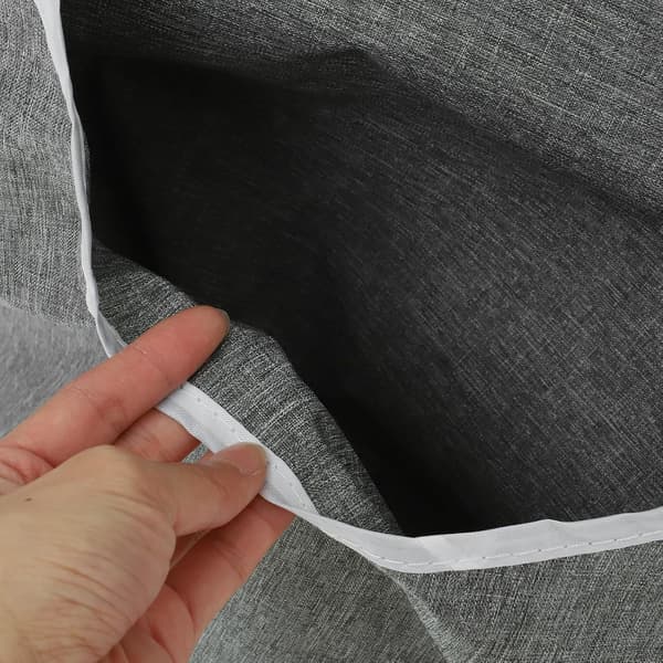 Badeværelsesopbevaringstaske Netvaskepose med bundlynlås foldbart design