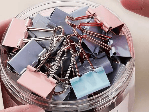 60 st, gem, kontorsmaterial, vacker gemlåda, multipel