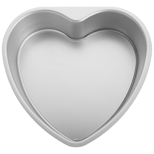 1 st Creative Cakeform Hjärta Form DIY Bakform Bakform Silver 19.3x20.2cm Silver 19.3x20.2cm