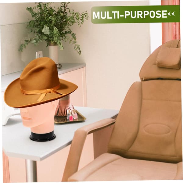 Wig Holder Display Stand Mannequin Head Wig Support Stand for Storage and Display