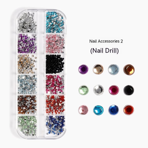 Nagelkonstkit, Nageldesignverktygssats med Nagelkonstborstar Nagelprickverktyg, Fint Glitter, Nagel Fjäril, Nagel Hjärta Glitterpaljetter