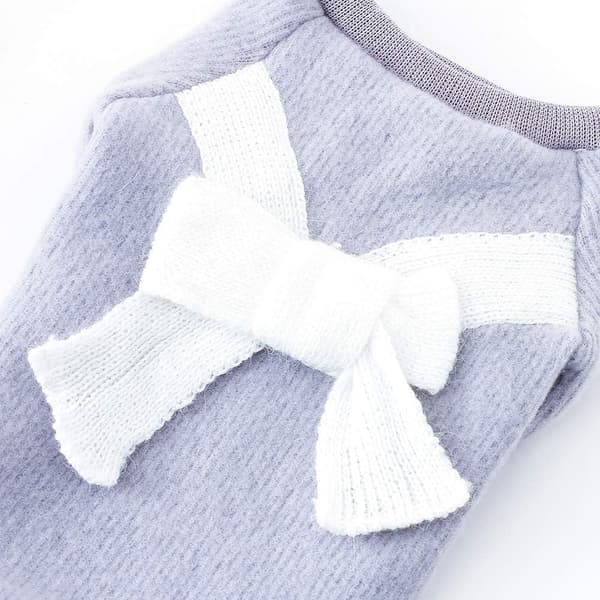 1 stk Vinterflonel-sweatshirt til hvalp Chihuahua Yorkshire hættetrøje