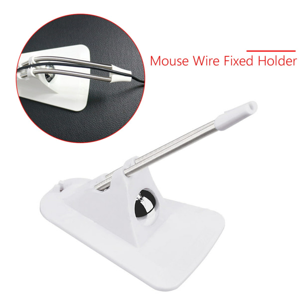 Gaming Laptop Mus Wire Holder Clip Computer Notebook ledning Kabel Hold