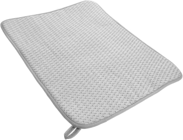 Drying Pad Water Absorbent Microfiber Mat Non-Slip Heat Resistant Microfiber Kitchen Dish Mat