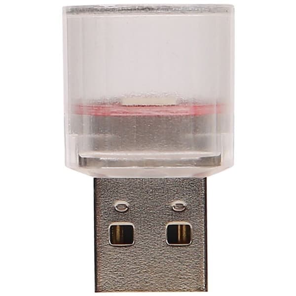 7 farver Mini USB LED-lysmodellering Bil RV Interiør Stikkontakt Lampe Computer Mobil Strøm Natlys B
