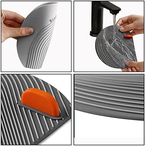 Silikonpropper for vask, badekarpropp, avløpspropp, universell badekarpropp, for dusjgulv, badekarpropp, vask