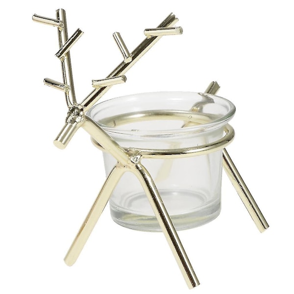 Elegant Ljusstake i Hjortform, Ljusstake för Middag, Dekoration