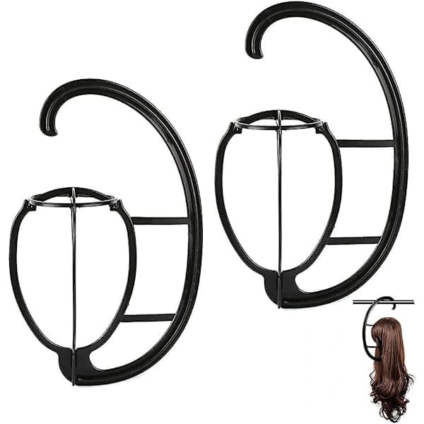 Wig Holder, 2-pack Wig Stand Wig Hanger Portable Wig Holder