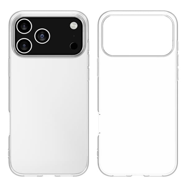 iPhone 17 Pro Max Deksel Slim TPU Transparent 23