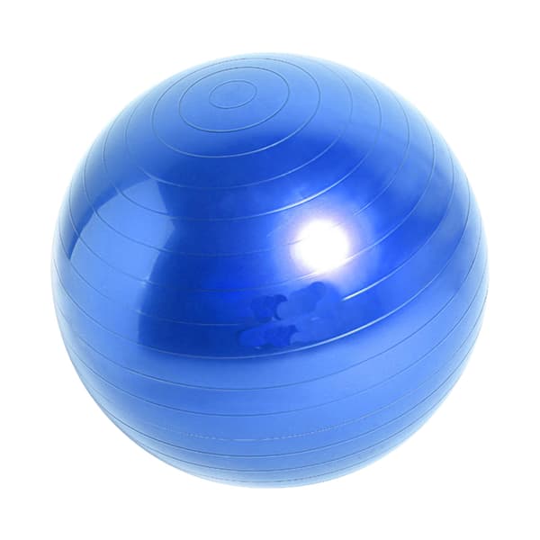 75 cm Diameter PVC Thickened Explosion-Proof Training Yoga Gymnastics Ball Blue