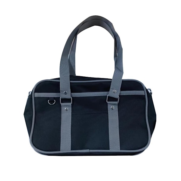 High School College Jk Uniform Väska Unisex Axelväska Messenger Bag Handväska Svart
