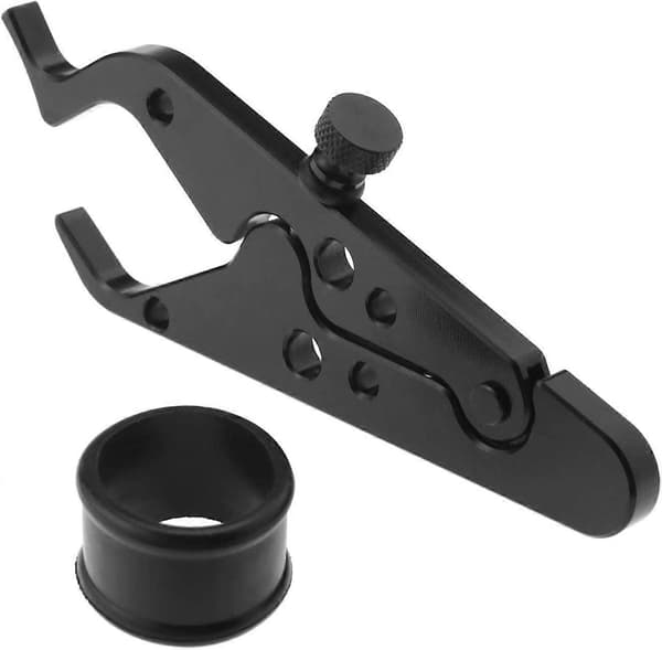 Motorcycle Cruise Control Throttle Lock Cruise Rubber Bushing Kit Universal Aluminum Handle