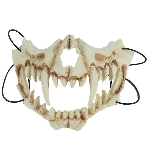 Japansk Djurben Mask Halloween Jul Fest Mask Klä Upp KostymC