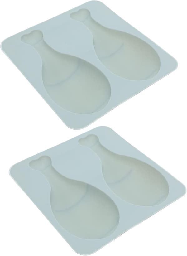 Silikon Kyllingben Kakeform Silikonmateriale Non-Stick Bakeverktøy 2 stk