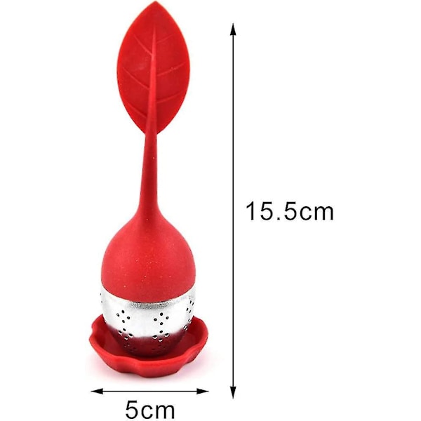 Silikon Te-Infuser, Te-Filter, Te-Brygger, Løsblad Te-Sigte