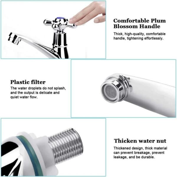 Single Handle Faucet for Sink, Cold Water Mixer, Cold Water Tap