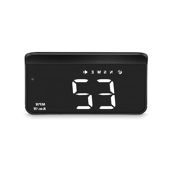 Integrated Head-Up Display (HUD) for Vehicles with GPS Speedometer, Compatible with All Vehicle Models.