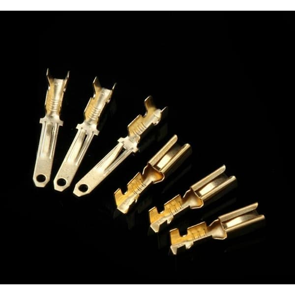 580 pcs Car Motorcycle 50 Sets Electrical 2.8mm 2 3 4 6 9 Pin Wire Cable Connector Terminal with Storage Box
