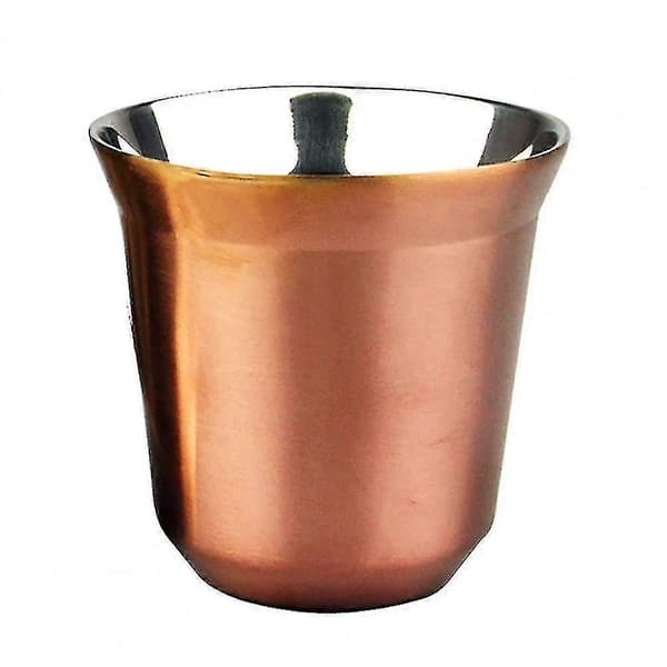 80 ml Dobbeltvegget Rustfritt Stål Espresso Kopp Isolasjon Nespresso Pixie Kaffekopp Kapselform Søt Termokopp Kaffekrus Chumian