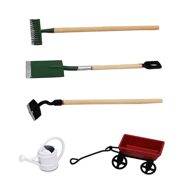 Koti- ja puutarhakoriste Mini-talon tarvikkeet Nukkekotivarusteet Mikro-puutarhakoristeet Mini-talon puutarha Assorted Color 3.5x2cm