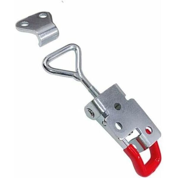 Toggle Clamp (Latch) - PZCC - 4002 - 4-pack - Galvanized - 220 kg - Red
