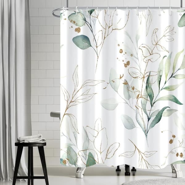 1 st Eucalyptus Duschdraperi, Liten Grön och Gyllene Växt S