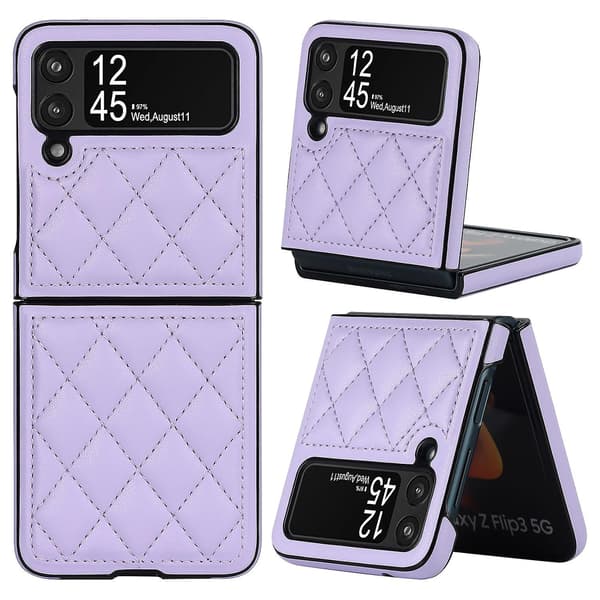 Rombisk Sammenleggbart Telefondeksel til Samsung Galaxy Z Flip4