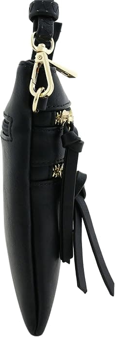 Monikäyttöinen crossbody-laukku useilla taskuilla