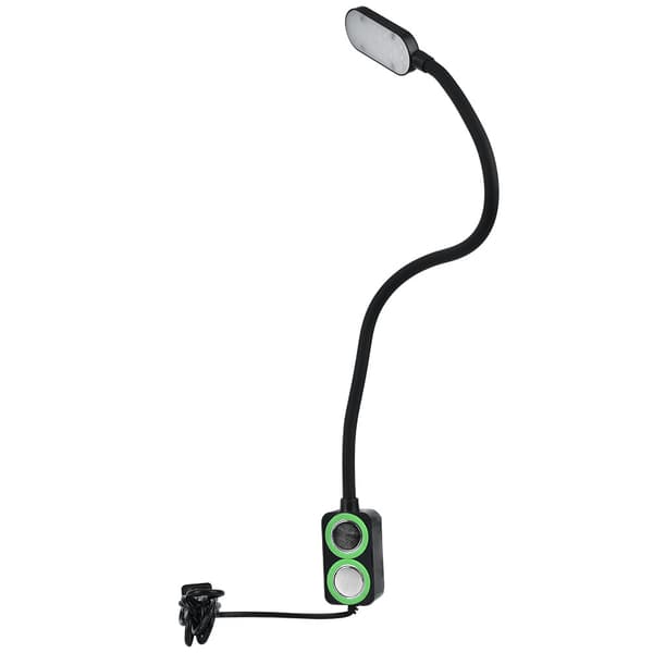 Sewing Machine LED Lamp Adjustable Brightness 100-240V Black EU Plug