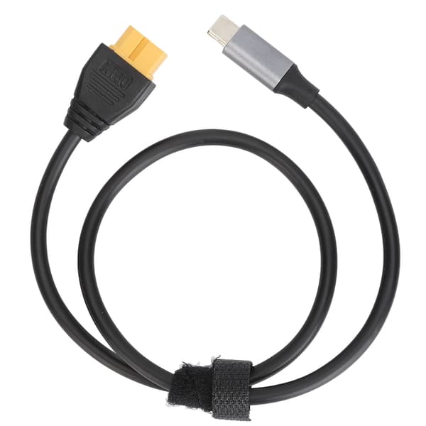 Type C til XT60 Balanceoplader Adapterkabel Universal Pasform til ToolkitRC SC100 PD 100W Hurtigopladning