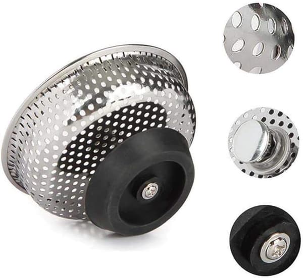 Sink Strainer, Universal Drain Plug with Strainer