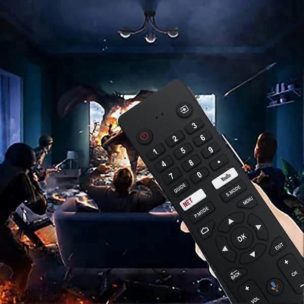 Replacement Remote Control for VEON Smart 4K UHD LED HDTV Android TV RC-NZ Remote Control without Voice