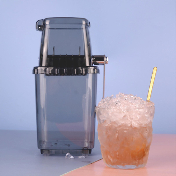 Handvevad Iskross - Iskrossmaskin för Drycker - Snabb Grov, Skivad eller Fin Is för Snökoner eller Slushies