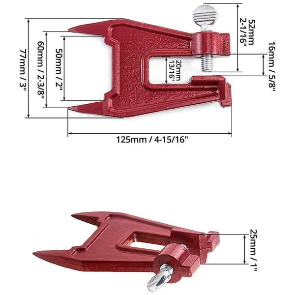 Chainsaw Stump Vise, Chain Guide Clamp, Portable Chainsaw Sharpening Clamp, Guide Bar Support