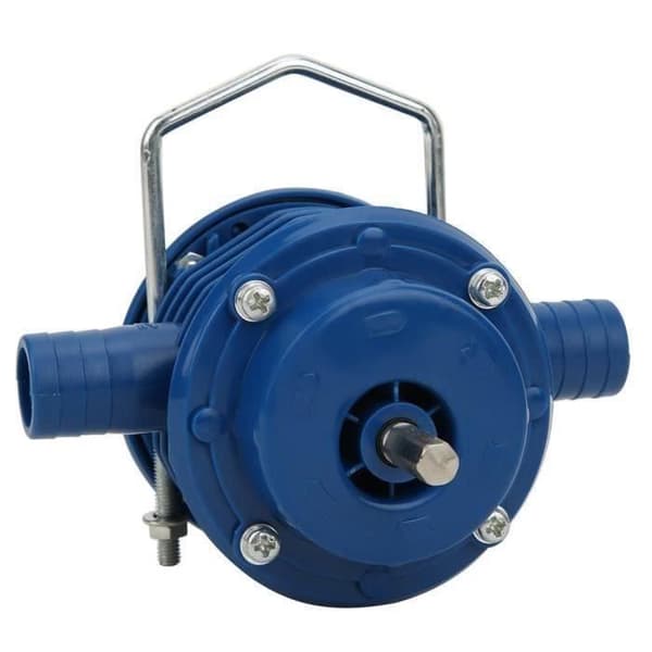 Water Pump, Mini Lightweight Portable Self-Priming Centrifugal Drill Pump Home Garden Hand Drill Pump