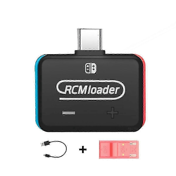 V5 RCM Loader Auto Clip Jig Værktøj til Switch NS Konsol med USB-kabel Indbygget Program[D]