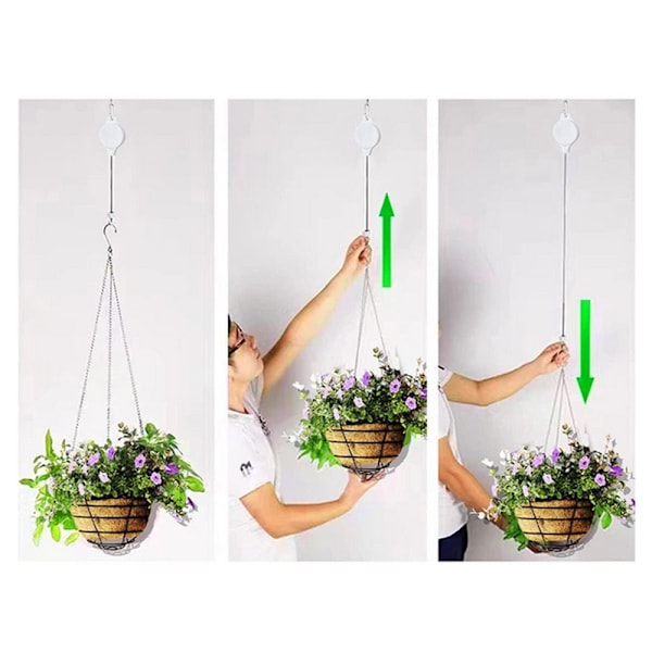 Plant Hanger Plant Hook Extendable Adjustable Handle 182