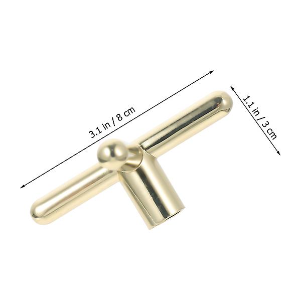 Ar Tillbehör Köspolsställ Snookerköspålägg Billardköspålägg Poolköshållare Snooker Billardbord Tillbehör Guld 8X8CM Golden 8X8CM