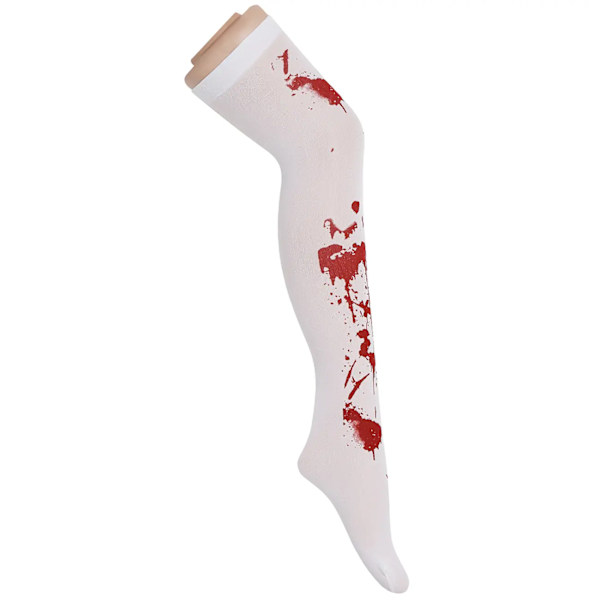 Blodiga knästrumpor, dam, vuxen, utklädningskläder, häxor, spindlar, accessoarer, karneval, temafest, halloween, 5 par
