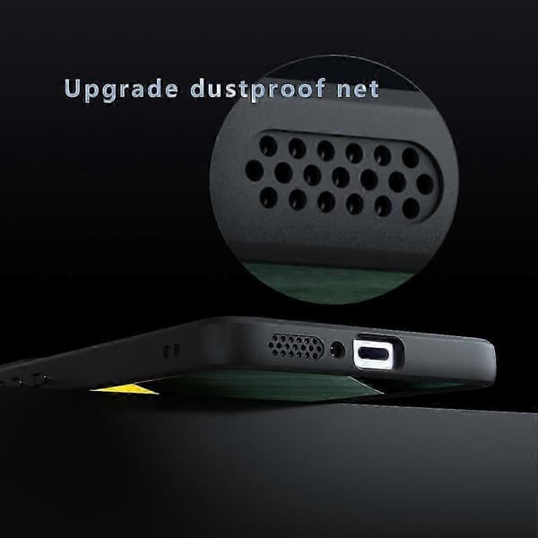Deksel for Xiaomi Poco M7 Pro 5G TPU PC Støtsikkert Gjennomsiktig Mobilskall