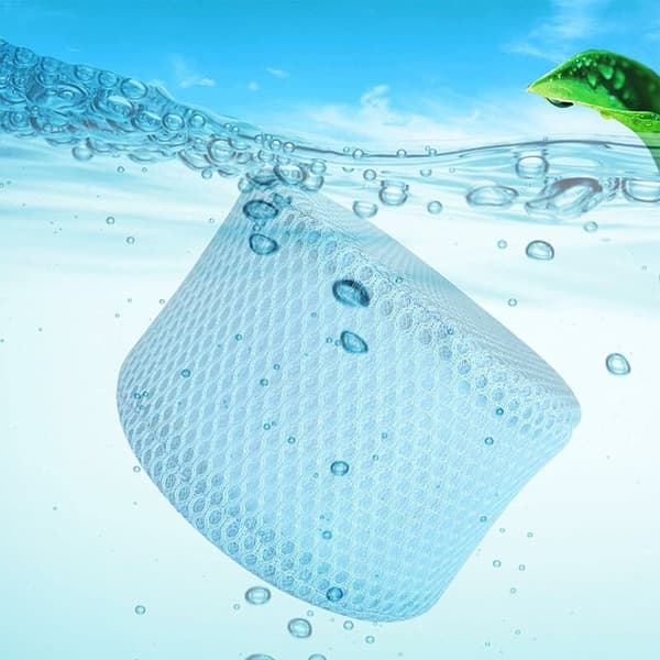 6-pak netposer til MSpa poolfilter, oppusteligt poolfilter, spafilter, beskyttelsesnet 10,5 x 6,8 cm