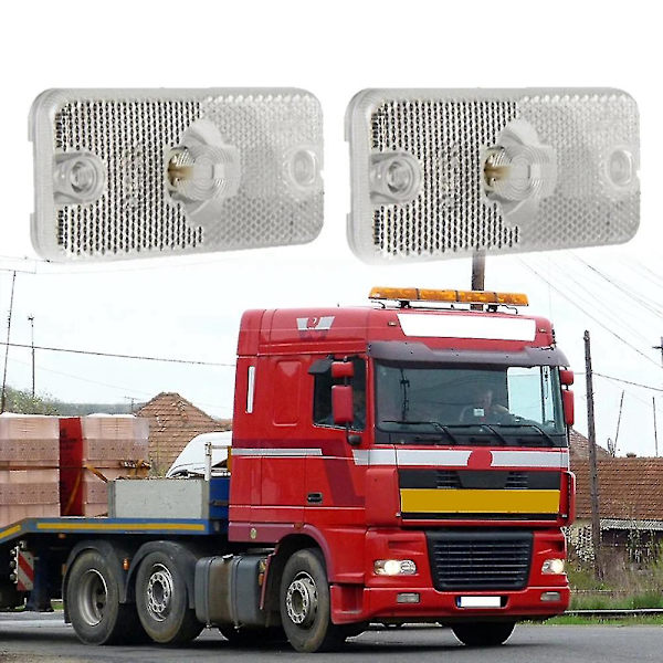 2 stk. Lastbil LED Solskærm Lys LED Sidemarkørlys Kupellys Kompatibel med Lastbil PREMIUM 501035792
