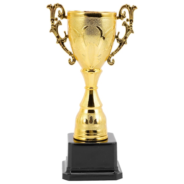 Kid Trophy Game Award Trophy Plastic Competition Trophy Vinnande pris TrophyGolden21x11cm Golden 21x11cm