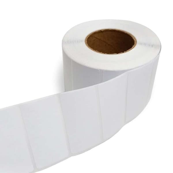 1000 white self-adhesive labels, organize and create order white